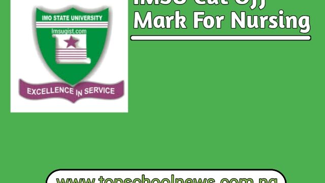 Cut Off Mark For Nursing In IMSU