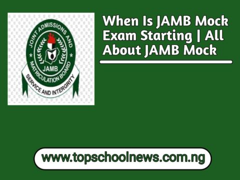 When Is JAMB Mock Exam Starting