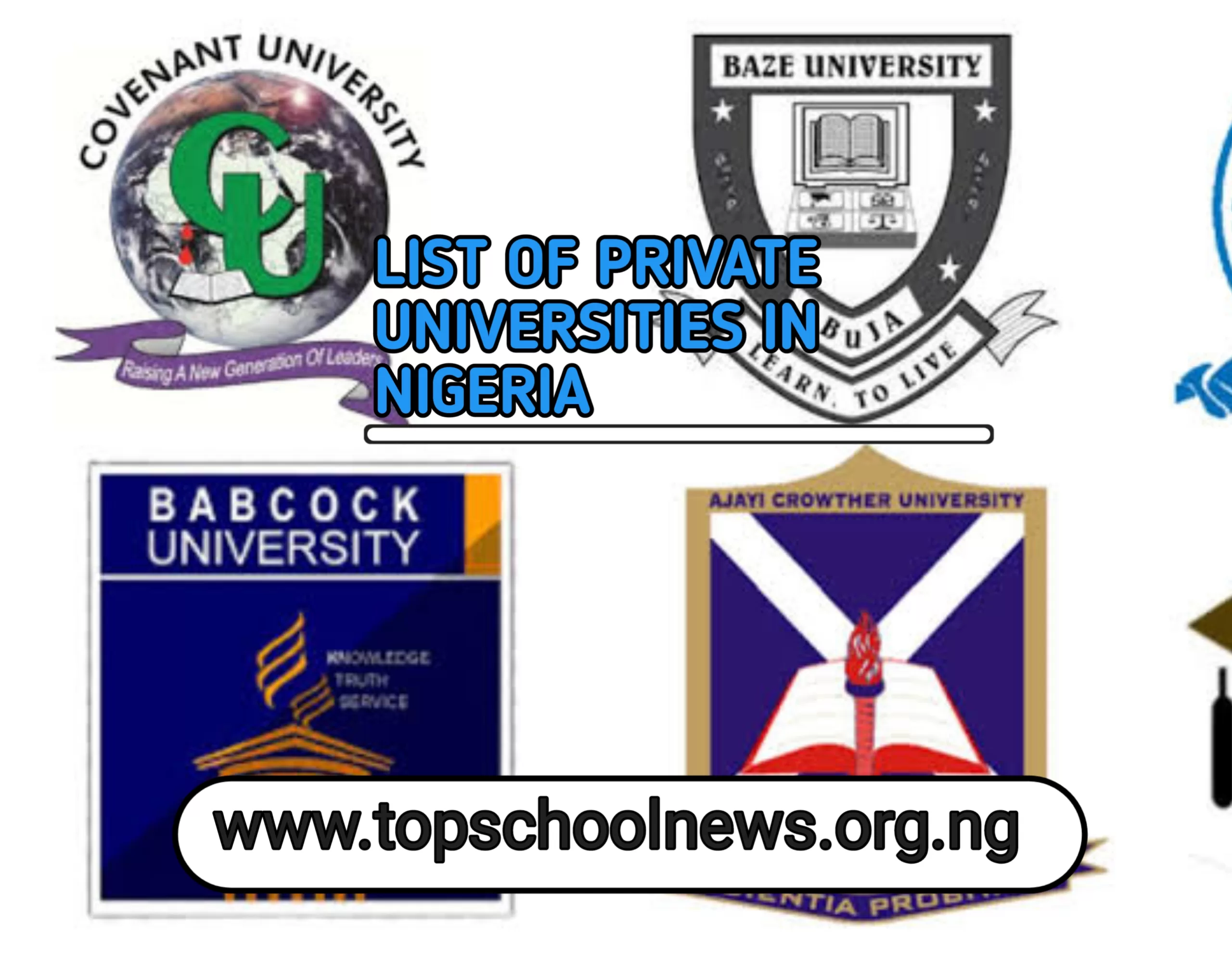 List Of Private Universities In Nigeria