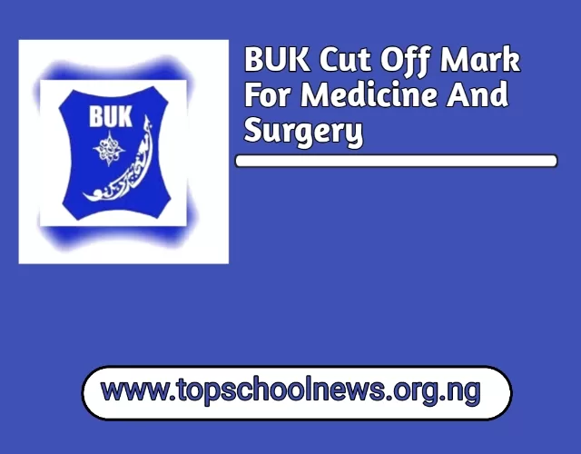 BUK Cut Off Mark For Medicine And Surgery