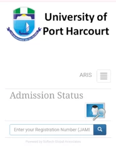 UNIPORT Admission Portal